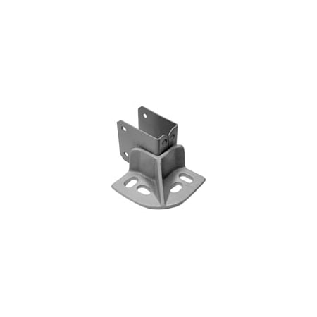 Richards-Wilcox SERIES 572 END FLOOR STOP, ZINC 0572.00001ZINC COATED